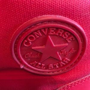Red converse